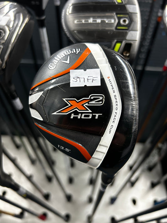 CALLAWAY X2 HOT 13.5 DEGREE 3 WOOD (Stiff FLEX)