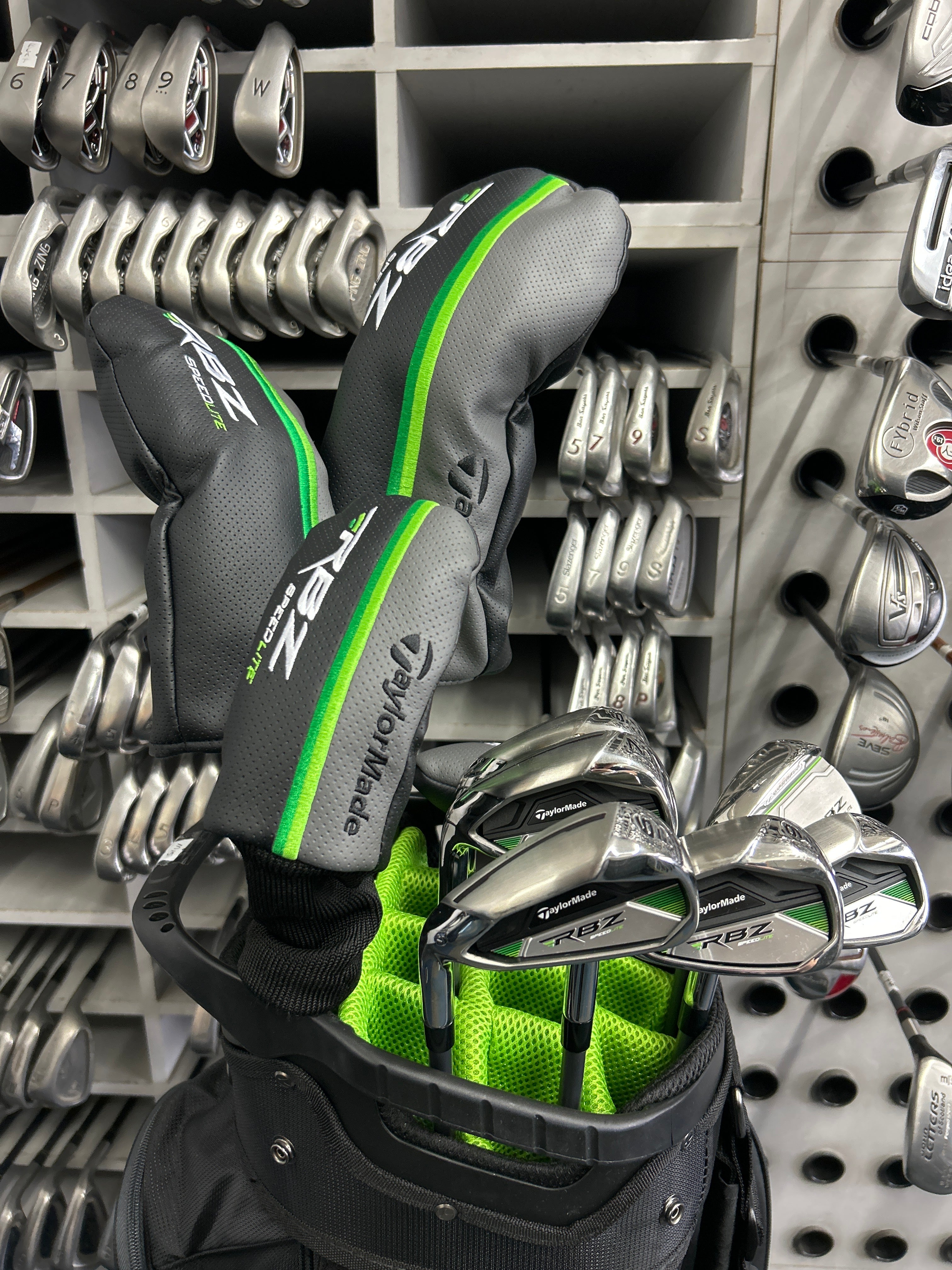 Taylormade RBZ R11 レフティ11本セット Rフレックス Taylormade RBZ Speedlite 11 Piece Set, Steel, Right Hand