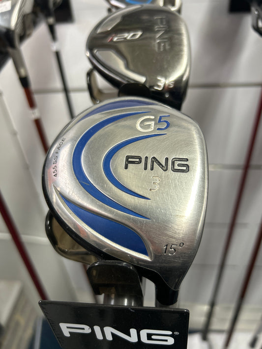 PING G5 3 Wood (REGULAR FLEX)