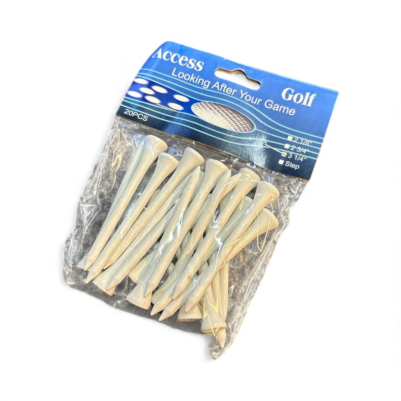 20 Piece 70mm Wooden Tees