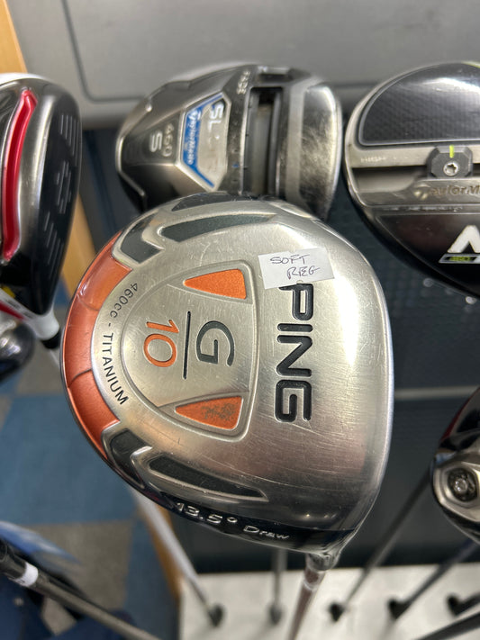 PING G10 13.5 DRAW (Soft Regular Flex)