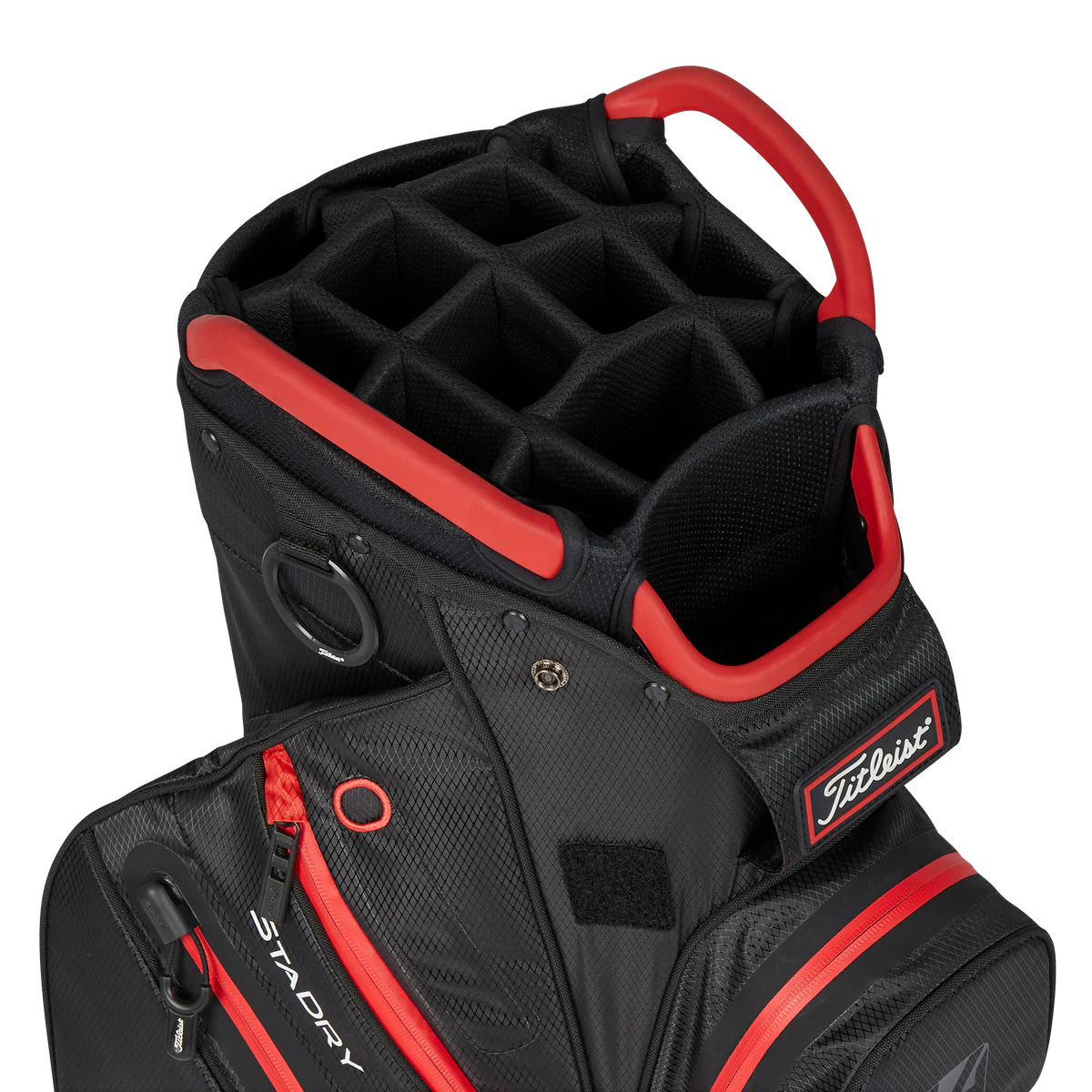 TITLEIST CART 14 STADRY (RED/BLACK)