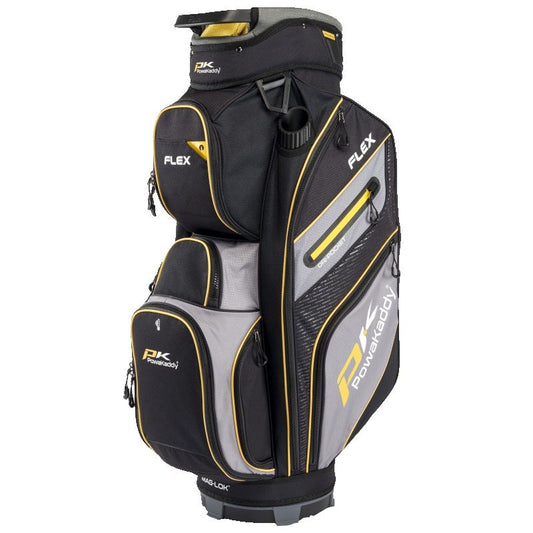 POWAKADDY FLEX Cart Bag (BLACK/YELLOW)
