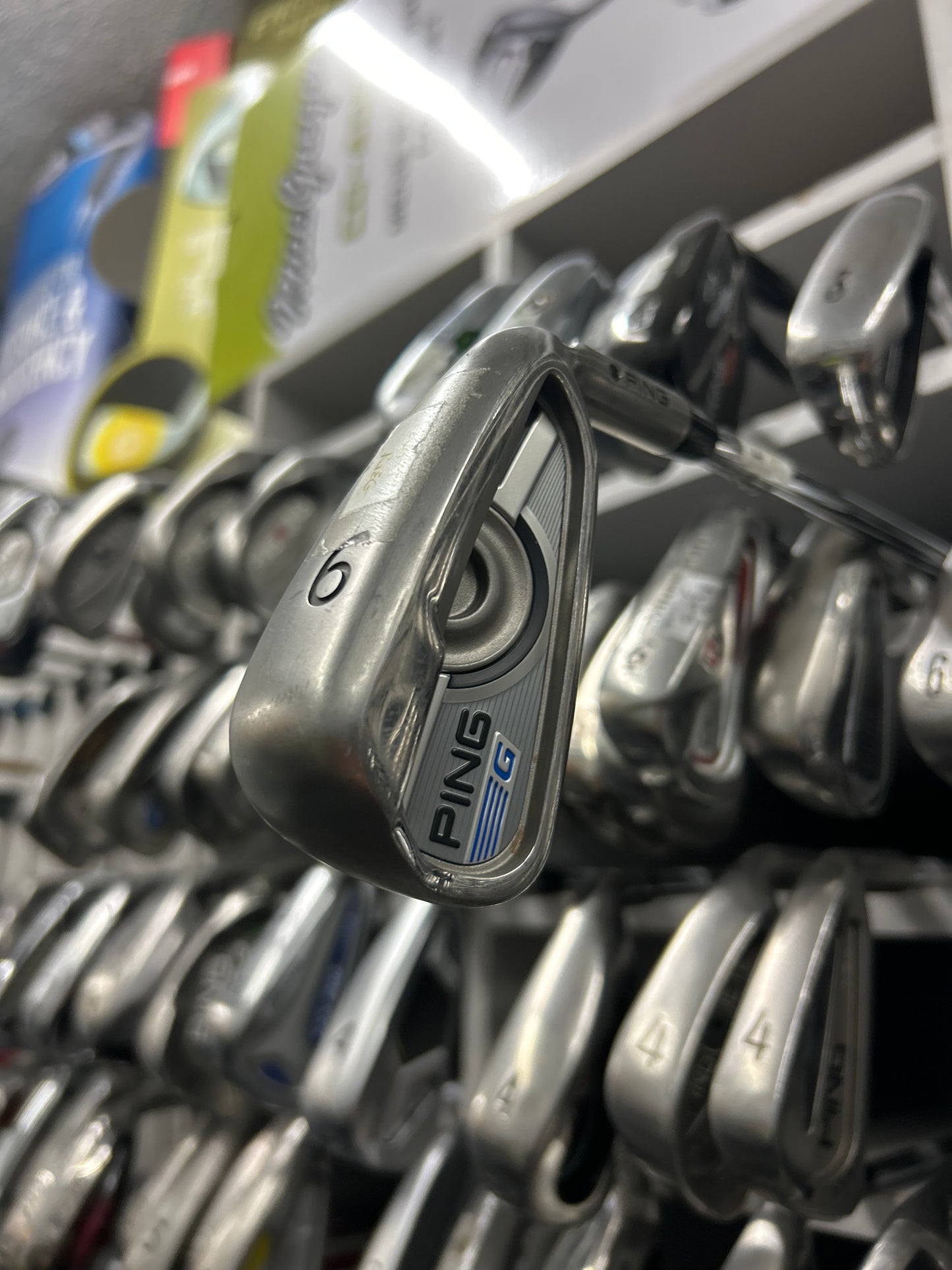 PING G 6 Iron (Soft Regular Flex)