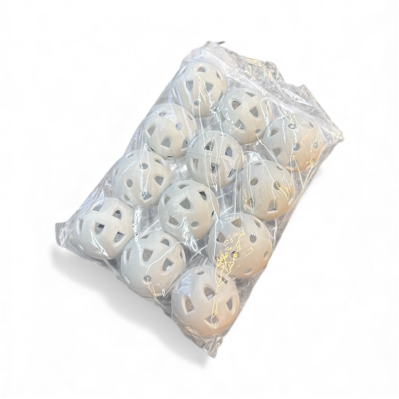 White Airflow Balls (12 Pack)