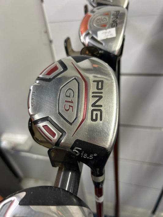 PING G15 5 Wood (REGULAR FLEX)
