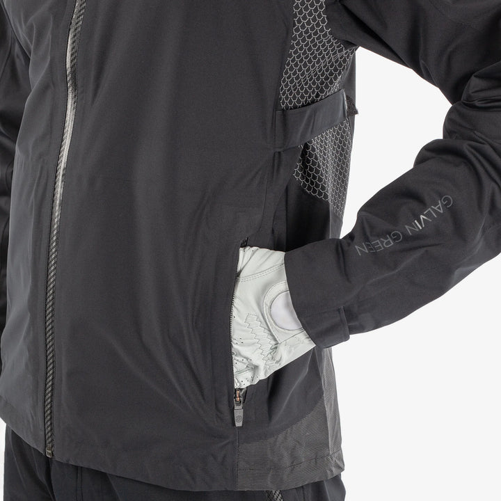 GALVIN GREEN Action WATERPROOF JACKET CK (BLACK)