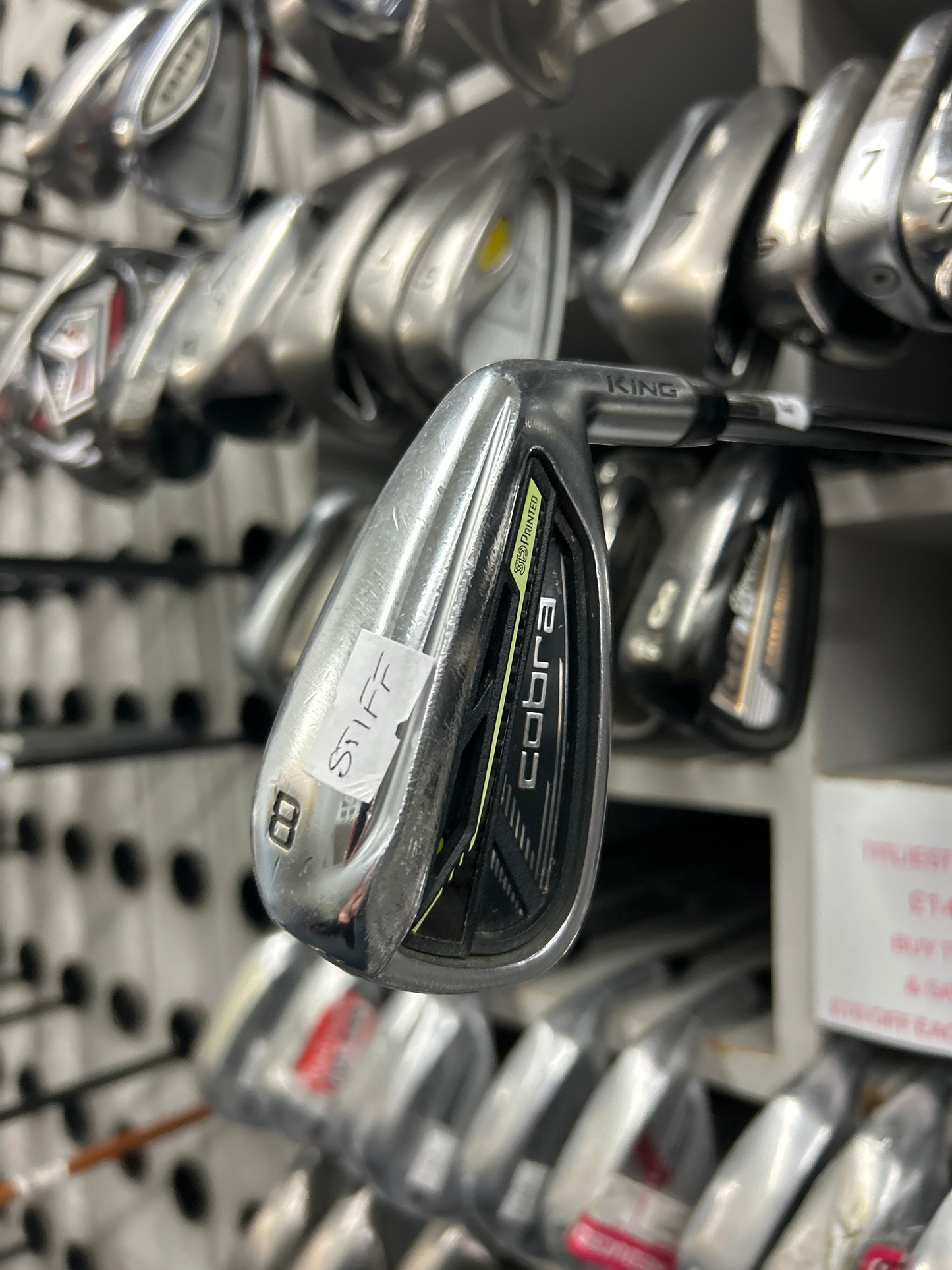 Cobra KING 3D PRINTED 8 Iron (STIFF Flex)