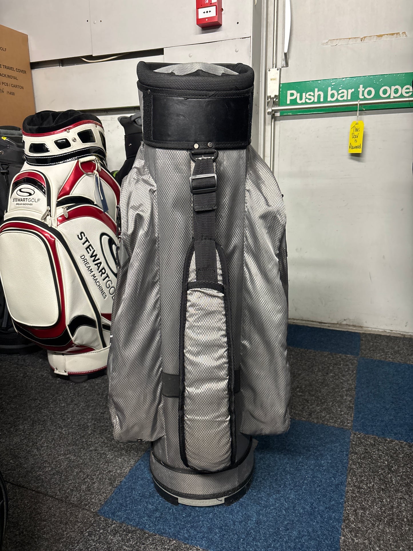 POWAKADDY X-LITE CART BAG (GREY/BLACK/WHITE)