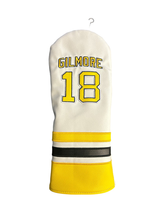 HAPPY GILMORE 18 DRIVER HEADCOVER (WHITE)