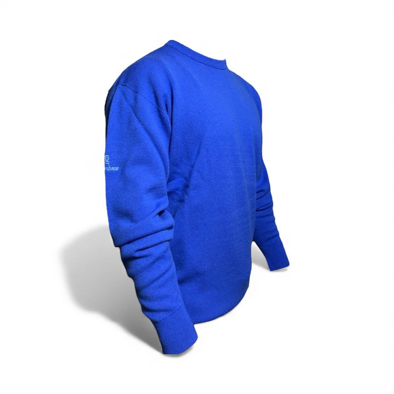 Glenbrae Lambswool Crew Neck (Royal Blue)