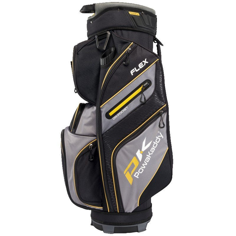 POWAKADDY FLEX Cart Bag (BLACK/YELLOW)