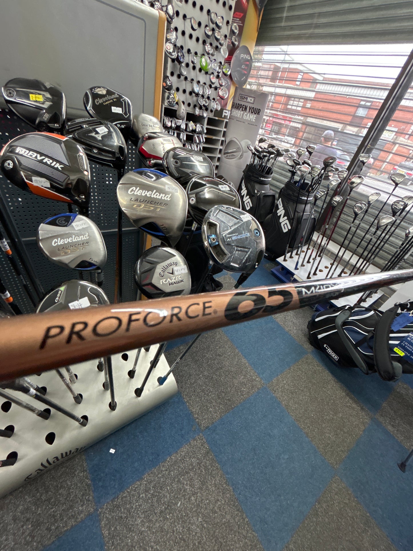TaylorMade BRNR MINI DRIVER (STIFF FLEX)