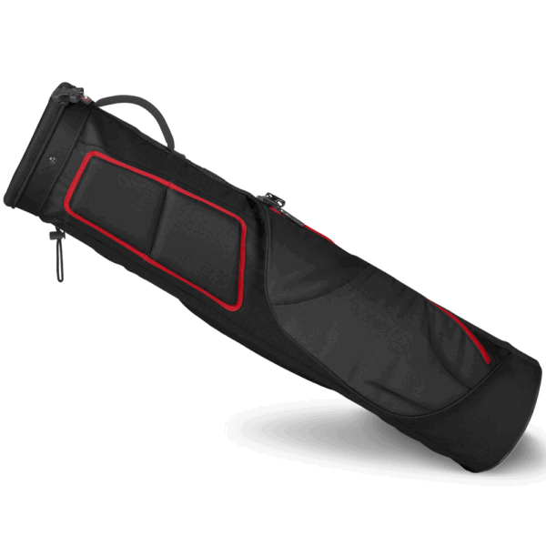 Titleist Carry Bag (Pencil Bag) (Black/Red)