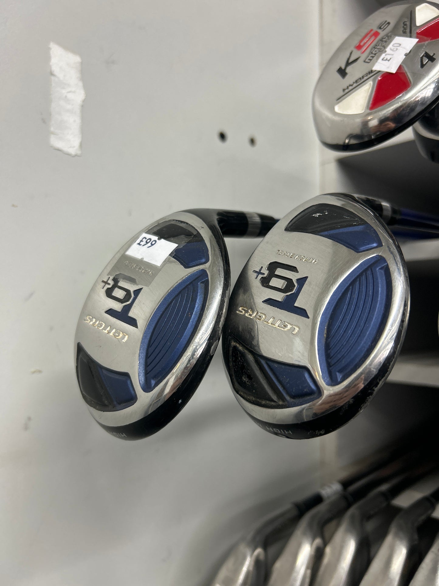 John Letters T9+ (5-SW +4hy +3hy, Regular Flex)