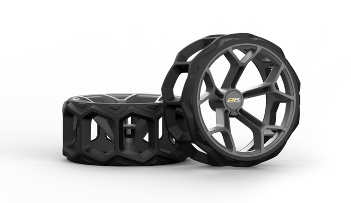 PowaKaddy Winter Wheels For RX, FX, CT, FW, C2, Sport, and Freeway Digital