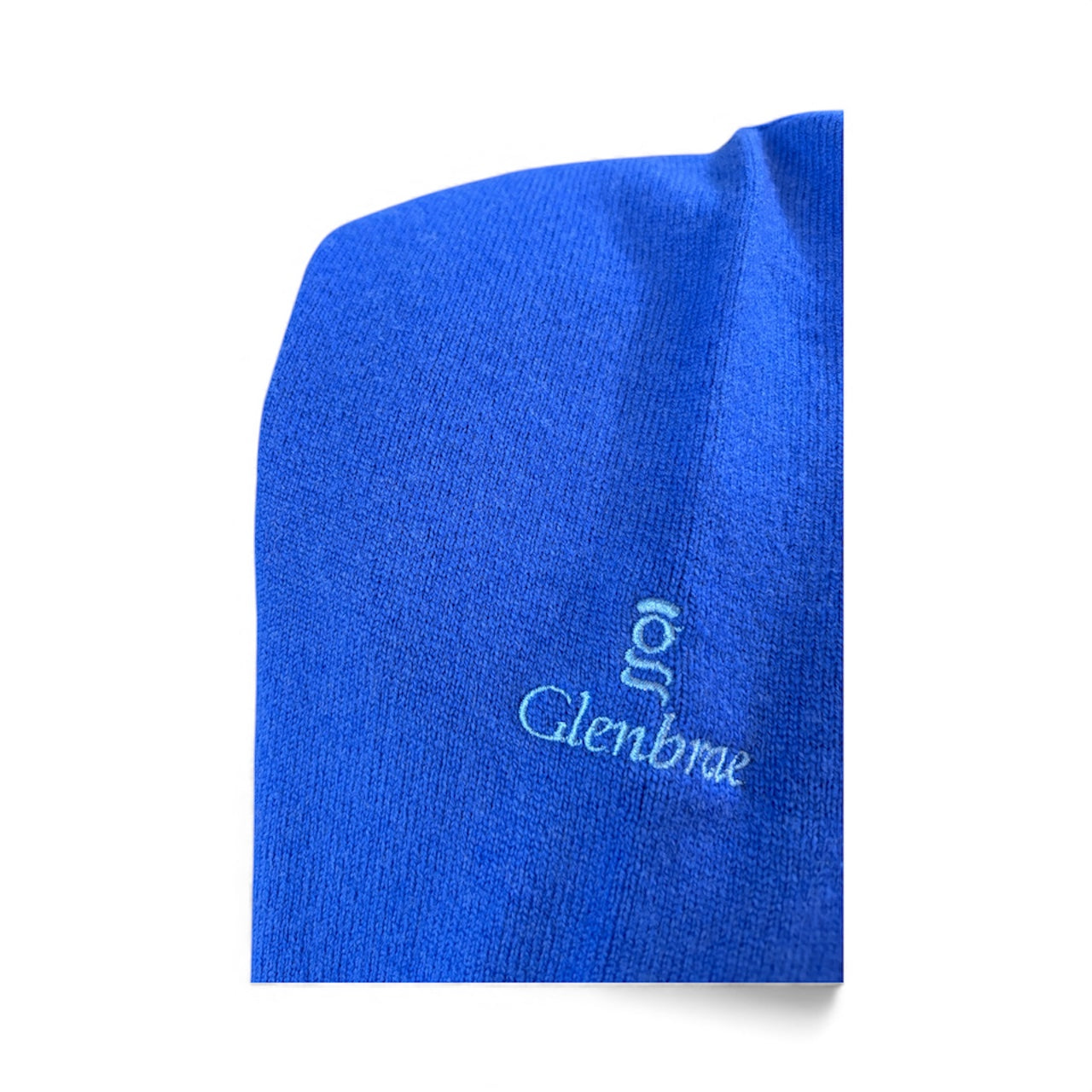 Glenbrae Lambswool V-Neck (Royal Blue)