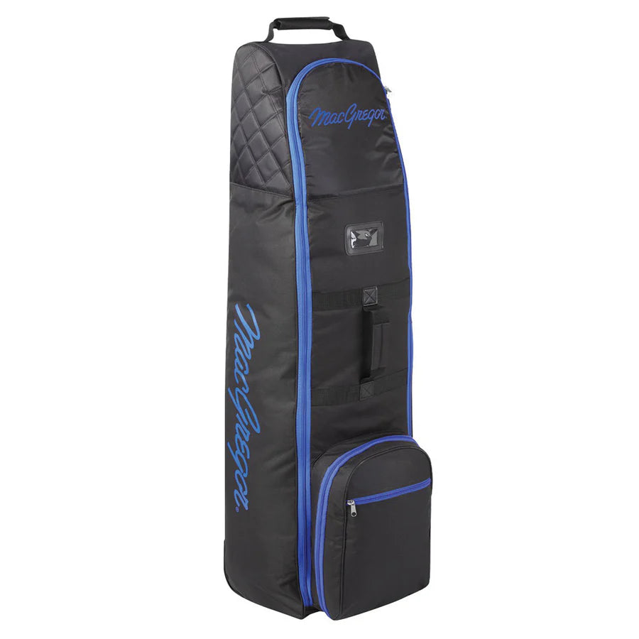 MacGregor Deluxe Wheeled Travel Cover - Black/Blue
