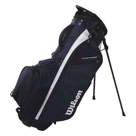 Wilson Staff Feather Stand Bag (Navy/White)