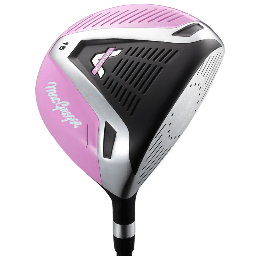 MacGregor V-MAX Junior Golf Set (PINK) (Right Handed Ages 6-8 Years)