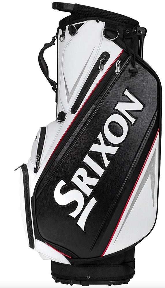 SRIXON TOUR STAND BAG (BLACK/WHITE/RED)