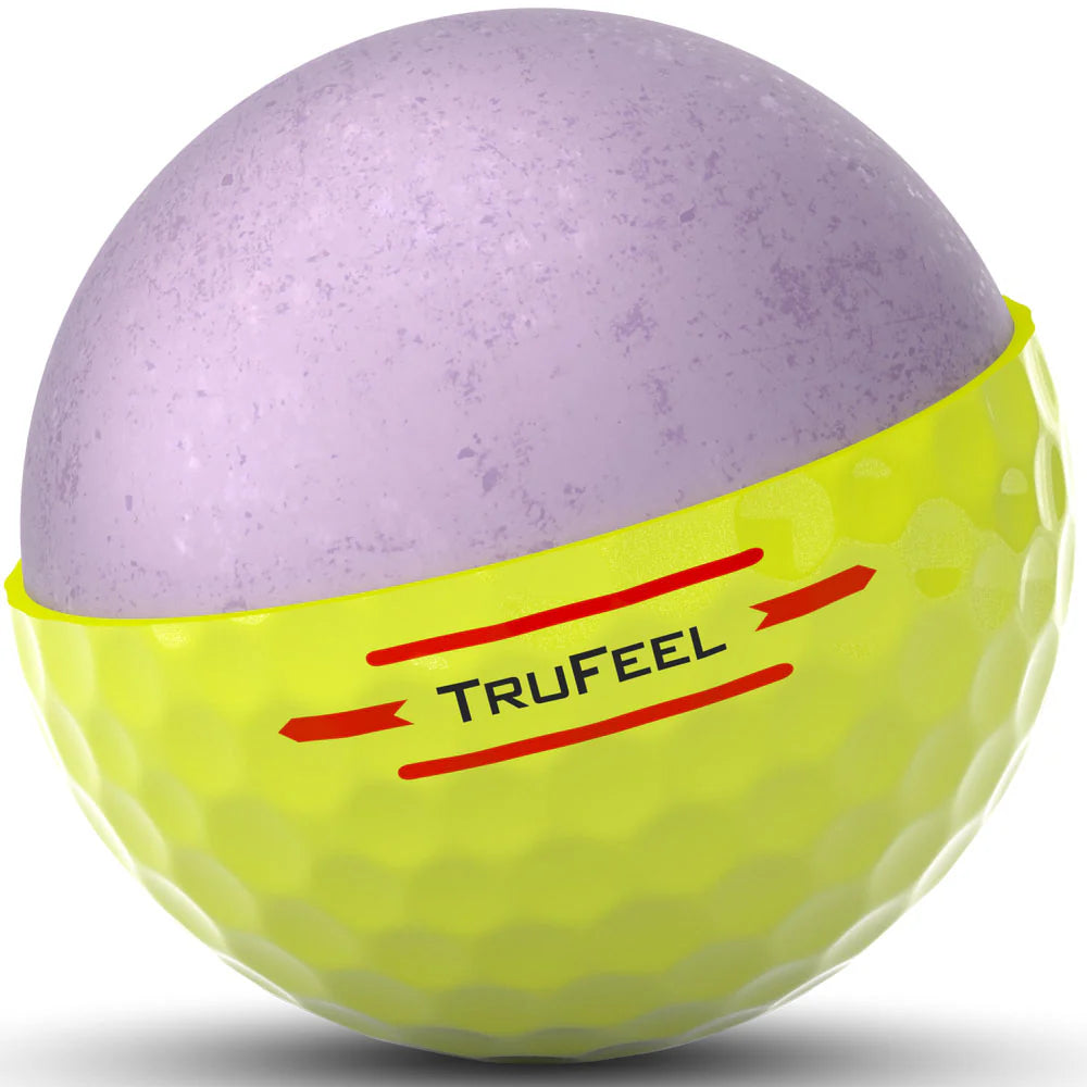 Titleist TruFeel 24 Balls (2 Packs) (Yellow)