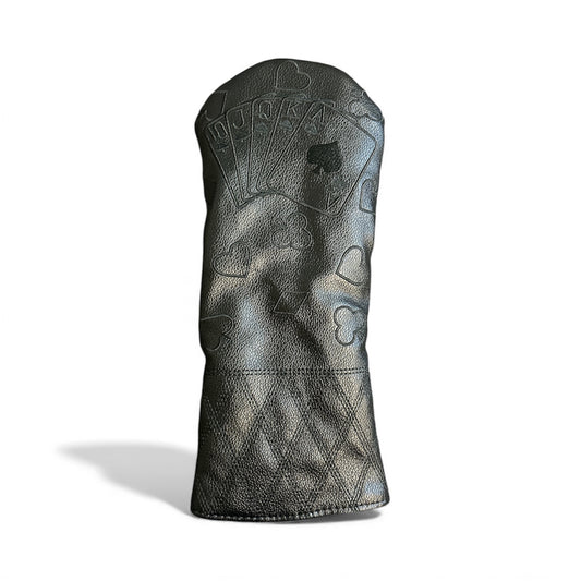 POKER BLACK DRIVER HEADCOVER