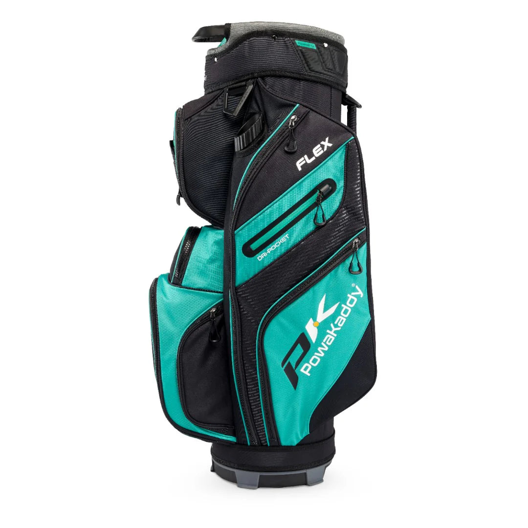 POWAKADDY FLEX Cart Bag (GREY/TEAL)