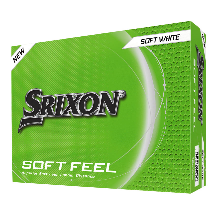 Srixon Soft Feel 12 Ball Pack (White)