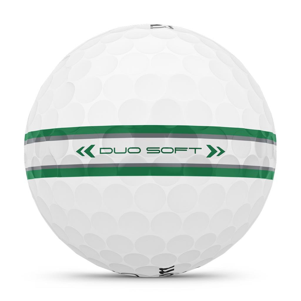 Wilson DUO Soft White TRK360 12 Balls (White/Green)