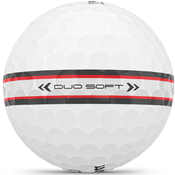 Wilson DUO Soft White TRK360 12 Balls (White/Red)