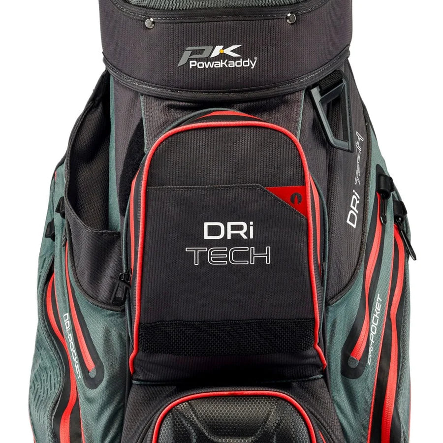 POWAKADDY DRI-TECH WATERPROOF (BLACK/RED)
