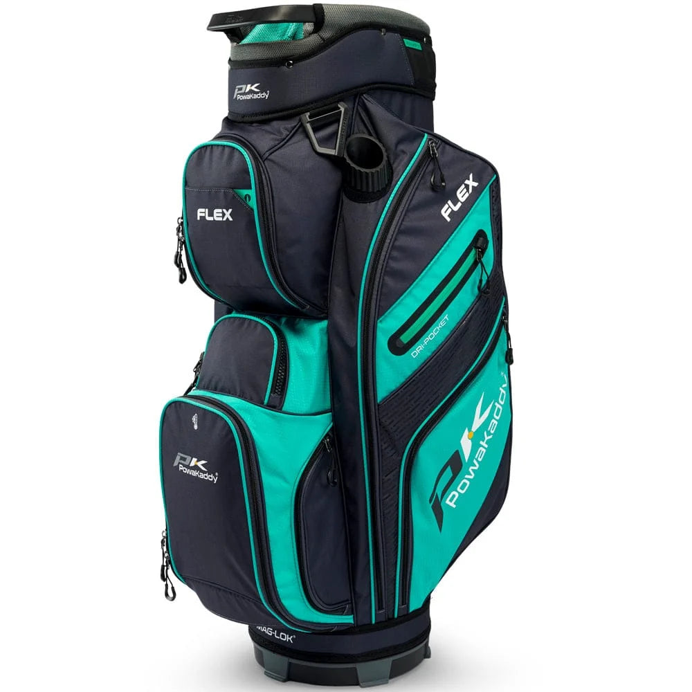 POWAKADDY FLEX Cart Bag (Grey/Teal)
