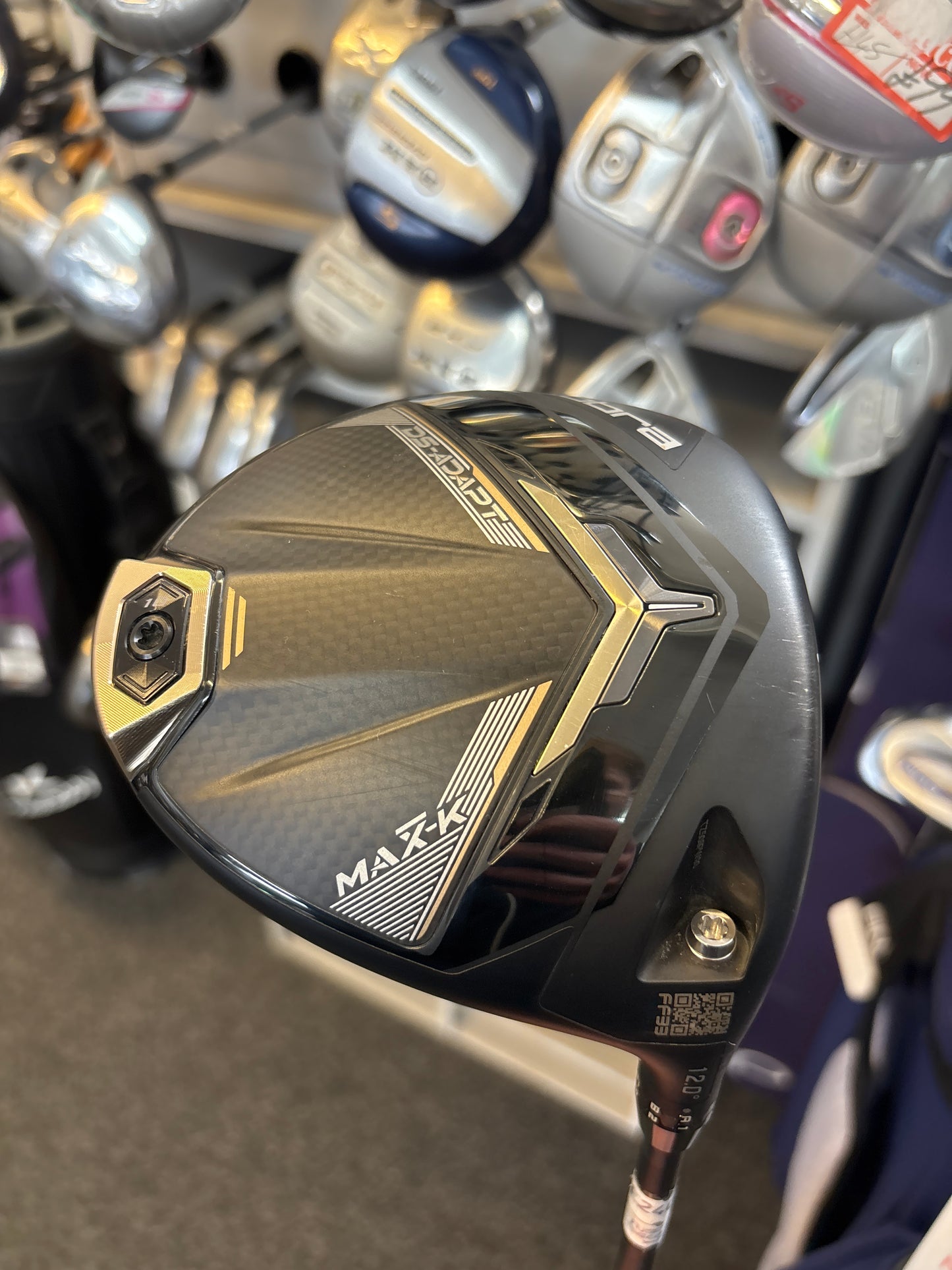Cobra DS-ADAPT MAX K 12 Degree Driver (LADIES FLEX)