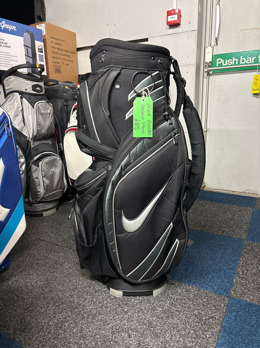 NIKE DIVIDER CART BAG (BLACK/WHITE)