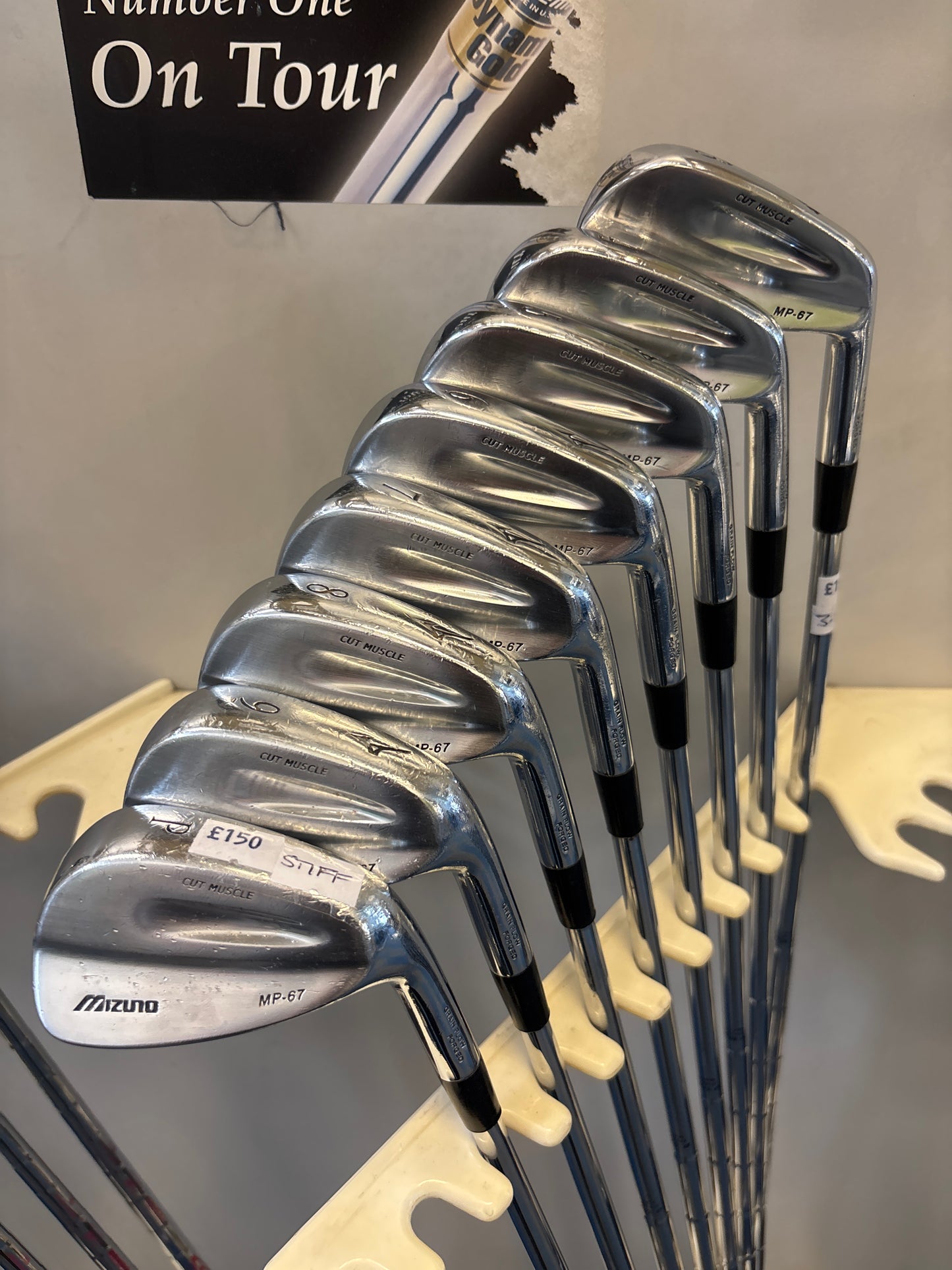 Mizuno MP-67 (4-PW) (STIFF FLEX)