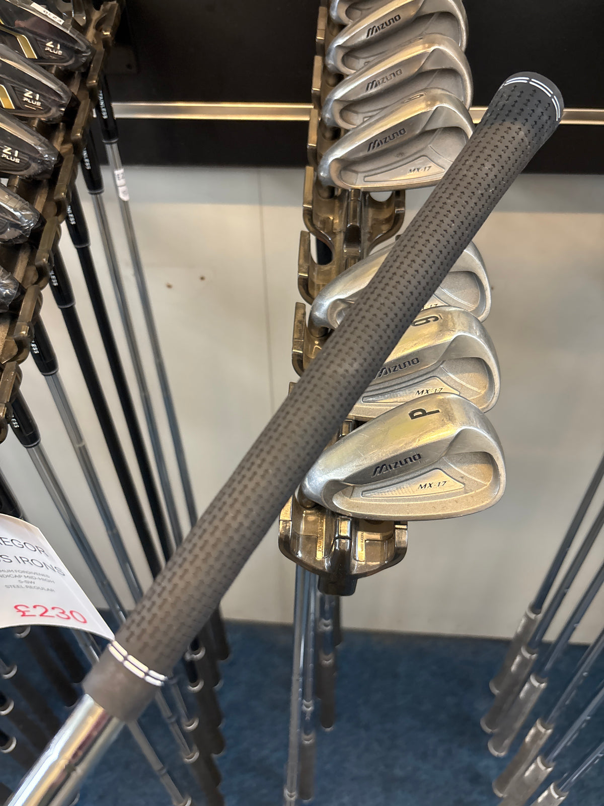 Mizuno MX-17 (3-PW+SW)(REGULAR FLEX)(LEFT HANDED)