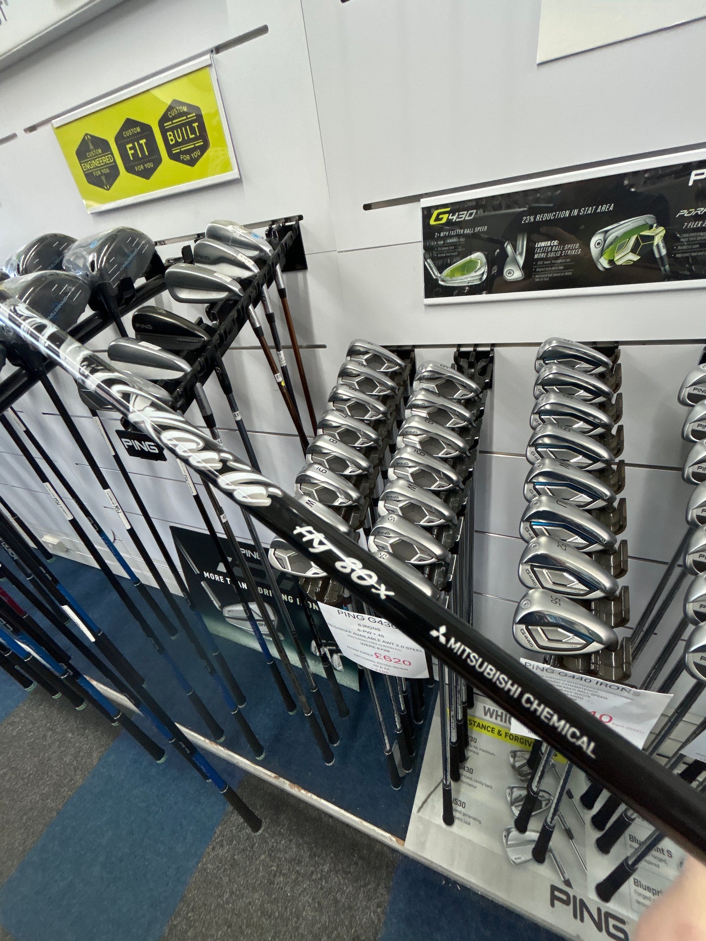 PING iCROSSOVER 3 IRON (X Stiff FLEX)