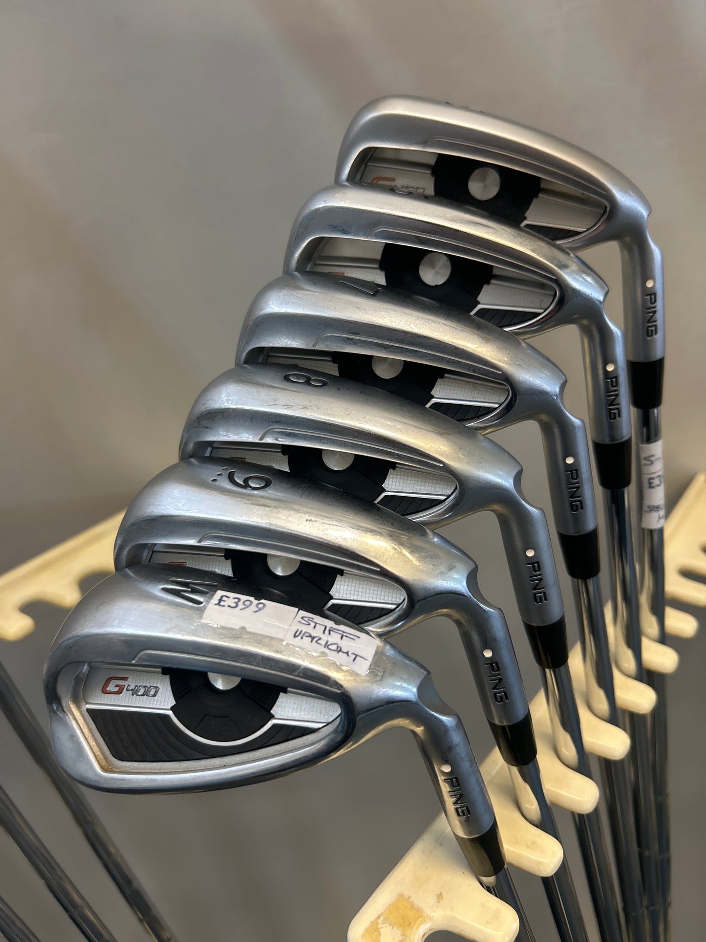 PING G400 (5-PW) (STIFF FLEX)