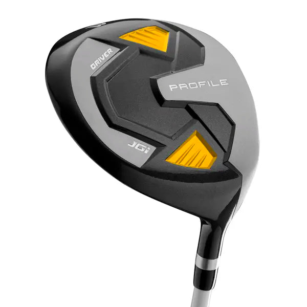 Wilson PROFILE Medium JR (Years 8-11) (Yellow) Right Handed) Package Set