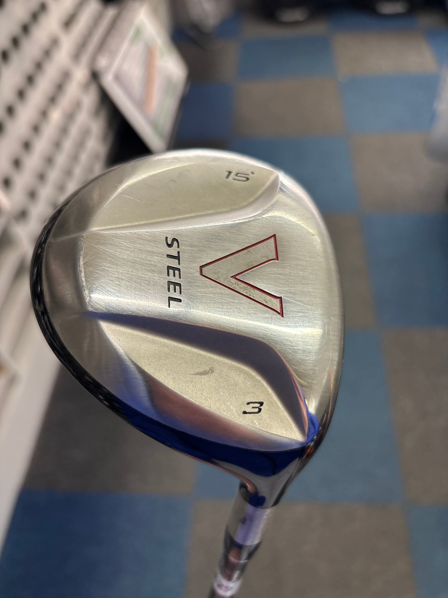 Taylormade V Steel 15 Degree 3 Wood (Regular FLEX)
