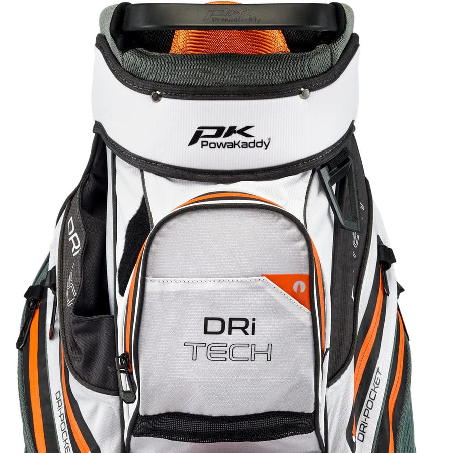 POWAKADDY DRI-TECH WATERPROOF (WHITE/GREY/ORANGE)