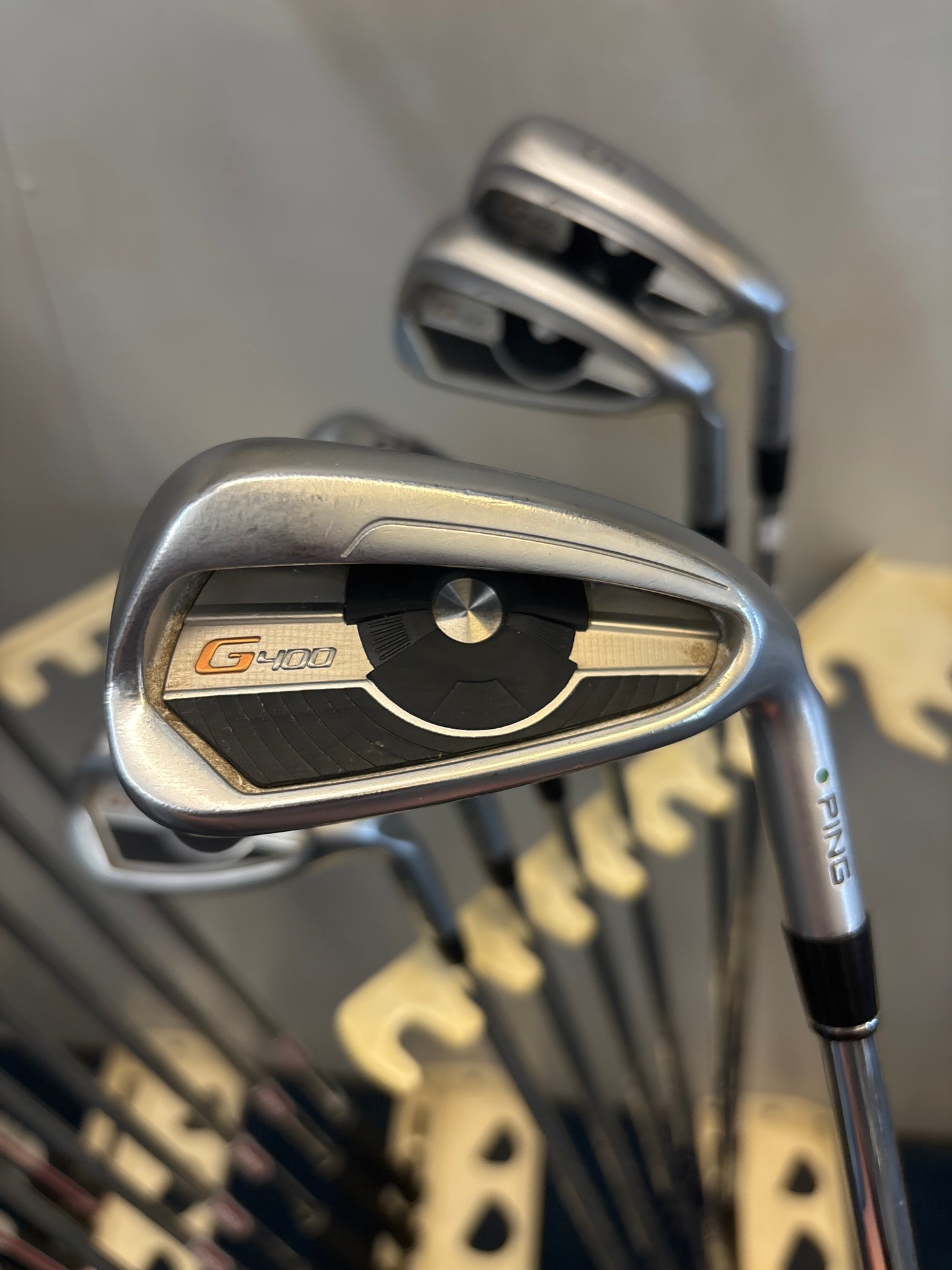 PING G400 (5-PW+SW) (STIFF FLEX)