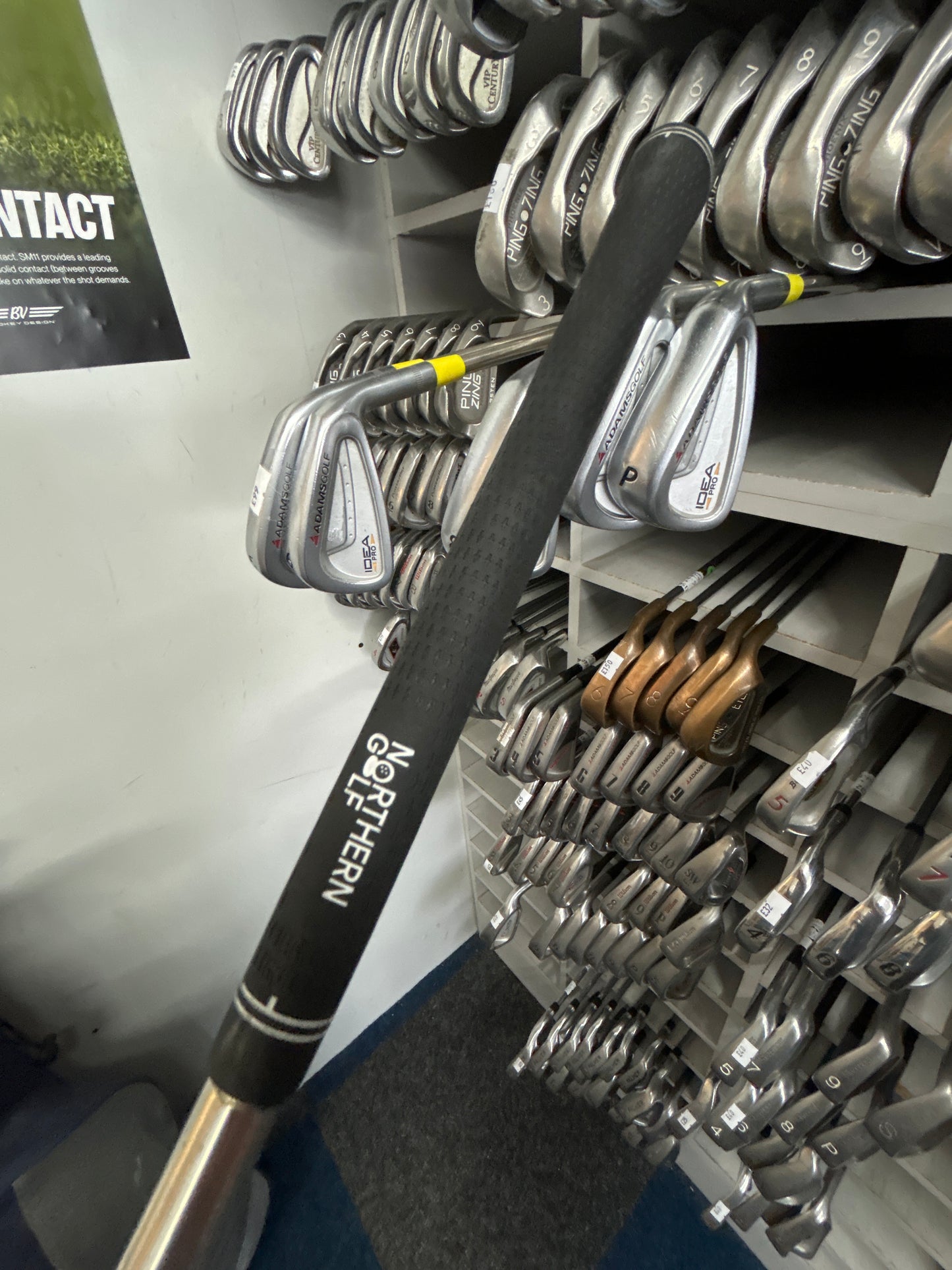ADAMS IDEA PRO FORGED (5-PW) (REGULAR GRAPHITE FLEX)