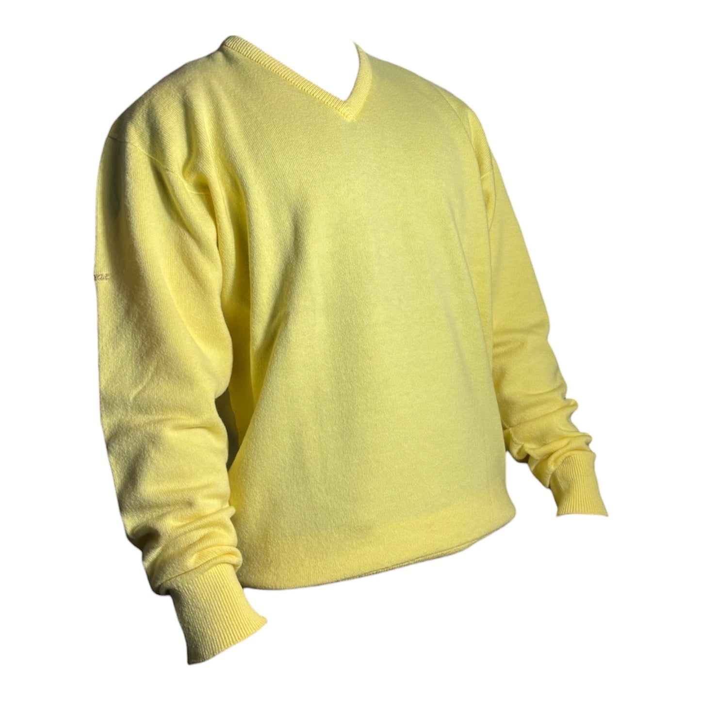 Glenbrae Lambswool V-Neck (Corn)