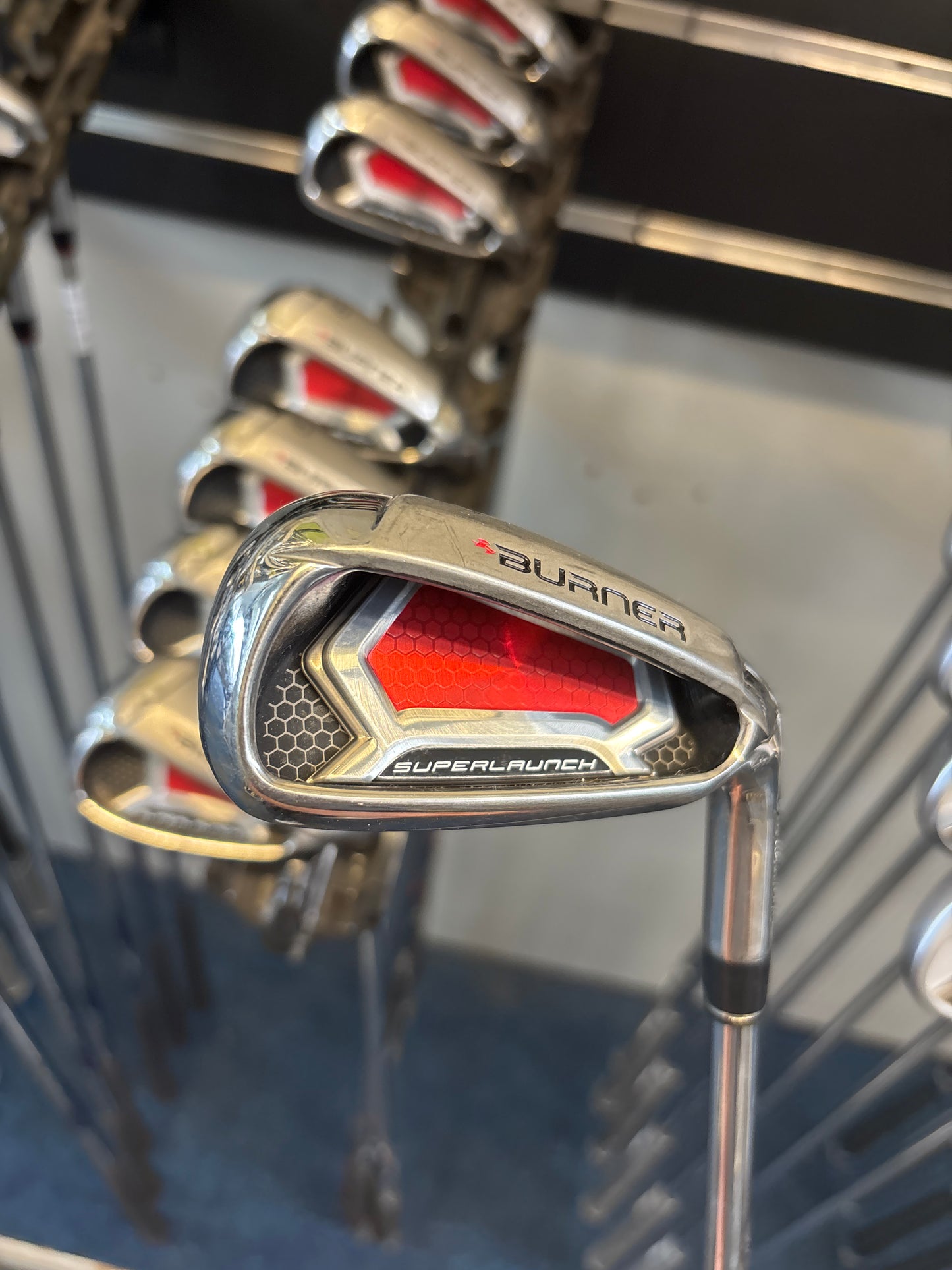 Taylormade BURNER SUPER LAUNCH (4-PW+SW) (REGULAR FLEX)