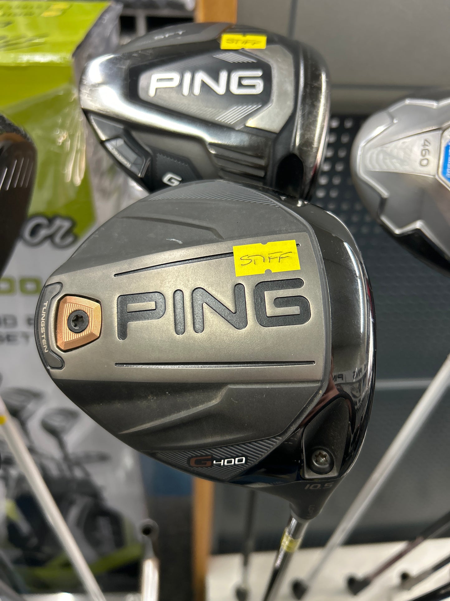 PING G400 10.5 DEGREE (STIFF FLEX)