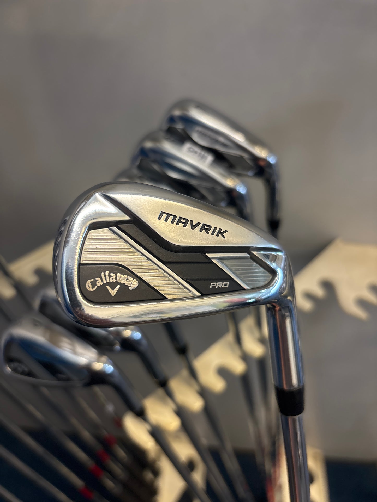 CALLAWAY MAVRIK PRO (4-PW) (STIFF FLEX)