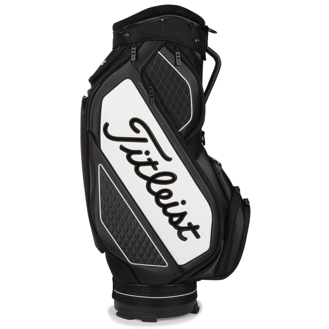 TITLEIST MIDSIZE TOUR BAG (Black and White)