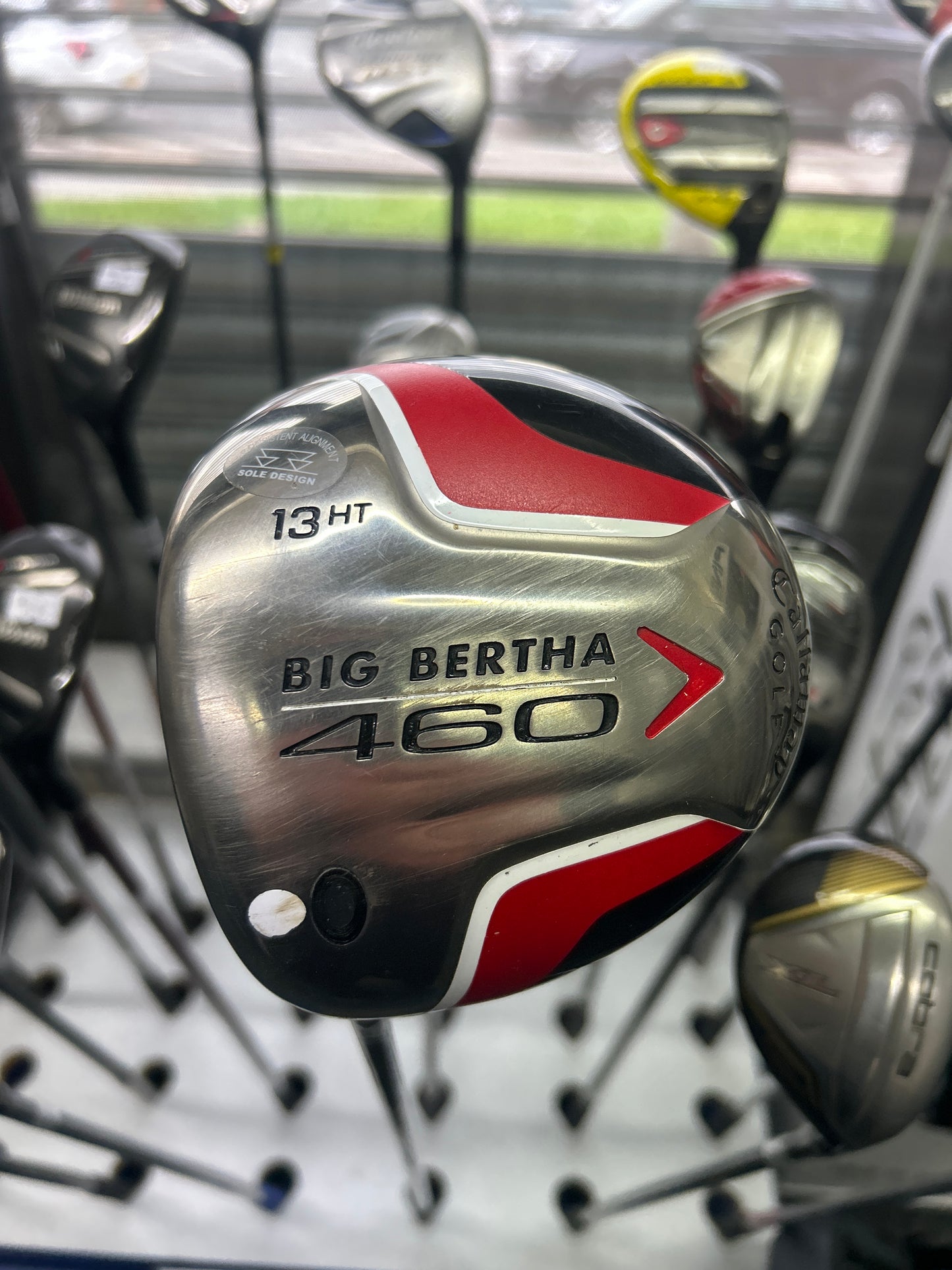 CALLAWAY BIG BERTHA 460 13 DEGREE (STIFF FLEX) (LH)